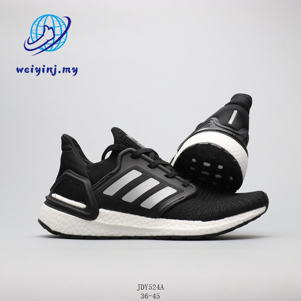 Adidas UltraBOOST 19 m Breathable Men's Shoes รองเท้าสตรีรองเท้าลำลองตาข่ายรองเท้ากีฬา แฟชั่น