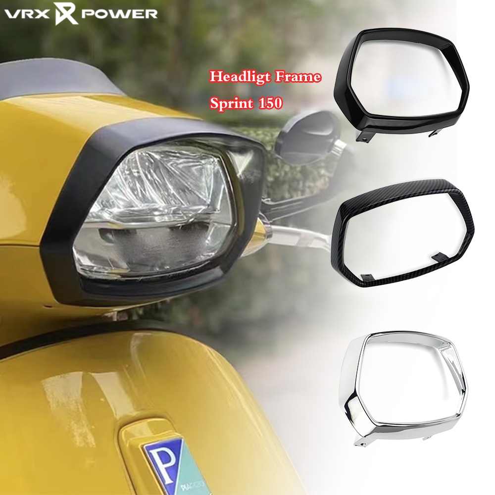 กรอบไฟหน้า ABS สําหรับสกูตเตอร์ Vespa Sprint 150 i-Get 2017-2023