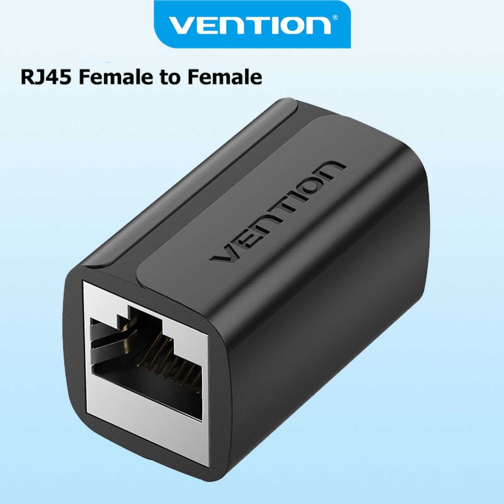 Vention Rj45 คัปเปลอร์หินคีย์สโตน Sambungan Kabel Ethernet Cat6 Cat7 ตัวเมีย Ke ตัวเมีย