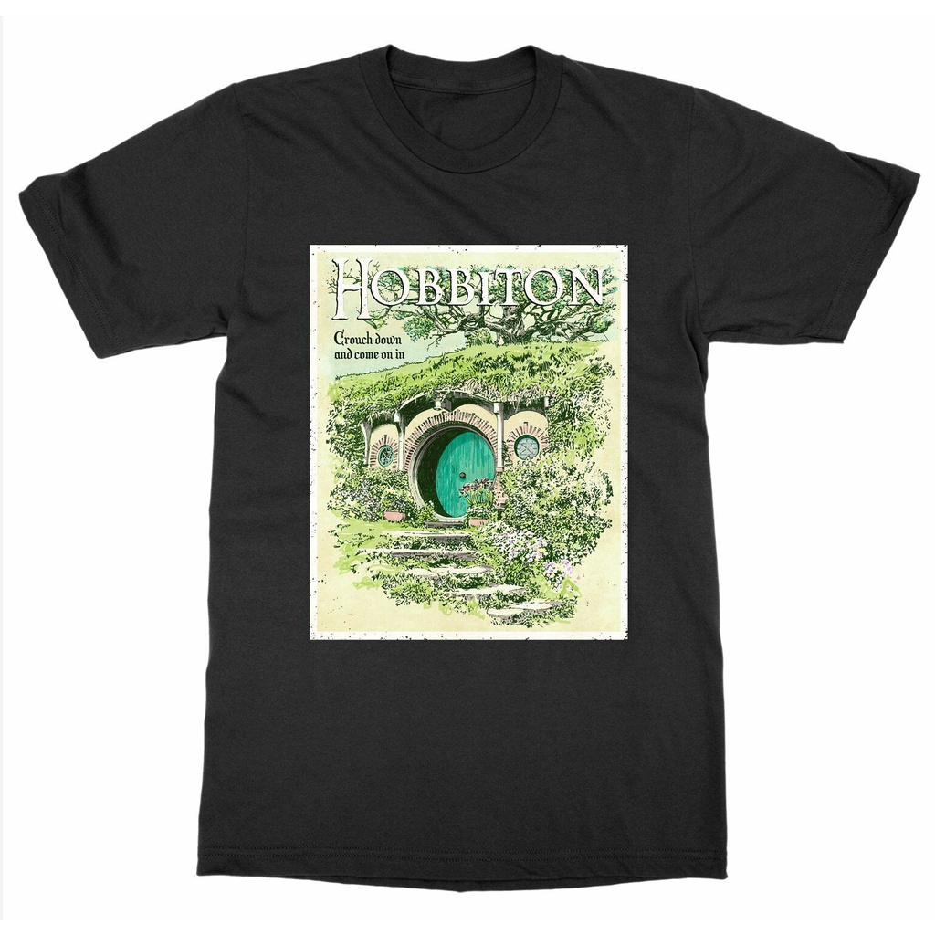 อ่อนนุ่ม 6 [S-5XL] เสื้อยืด พิมพ์ลาย Hobbiton Lord of the Rings J. สไตล์คลาสสิก ไม่ซ้ําใคร สําหรับผู้ชาย ร. ร. หนังสือ T