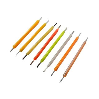 10 ชิ้น DC 3 โวลต์ Led เซรามิค Hard Filament 2200 พันสีขาวสีแดงเขียวสีฟ้าม่วง Edison หลอดไฟไส้แหล่งกําเนิดแสงส่วนประกอบ Led