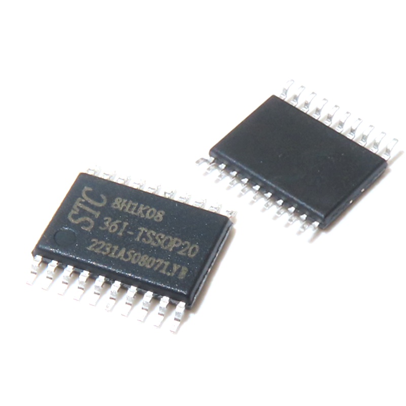 ใหม่เดิม STC8H1K08-36I-TSSOP20 ชิป Macrocrystalline Monochip แท้ STC8H1K08