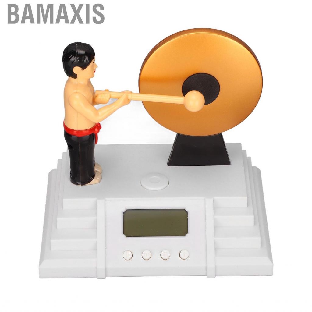 Bamaxis นาฬิกาปลุกดิจิทัลพร้อมไม้กงแสดงแบ็คไลท์หน้าจอของผู้นอนหลับหนัก