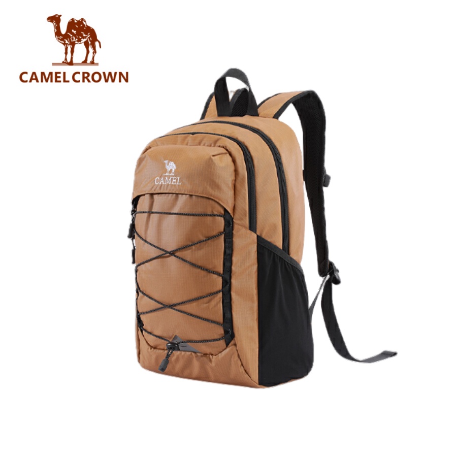 Camel CROWN ใหม่ กระเป๋าเป้สะพายหลัง เหมาะกับการพกพา เดินทาง เล่นกีฬา ปีนเขา เดินป่า