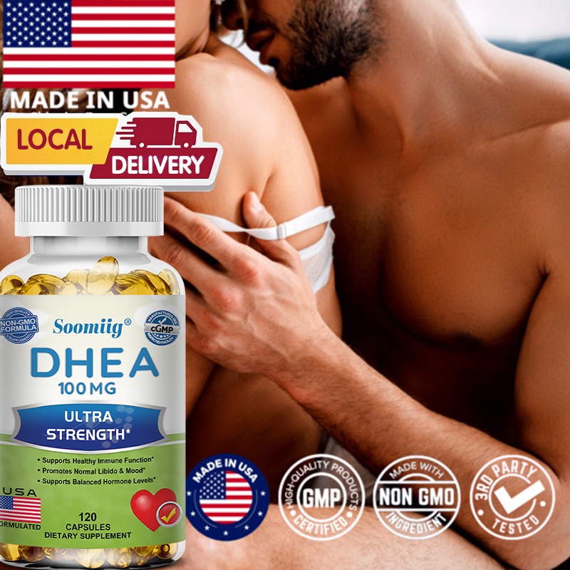 Soomiig DHEA - ฮอร์โมนปรับสมดุล, การสนับสนุนภูมิคุ้มกัน, กระดูก และหลอดเลือดหัวใจ, ต่อต้านริ้วรอย แล