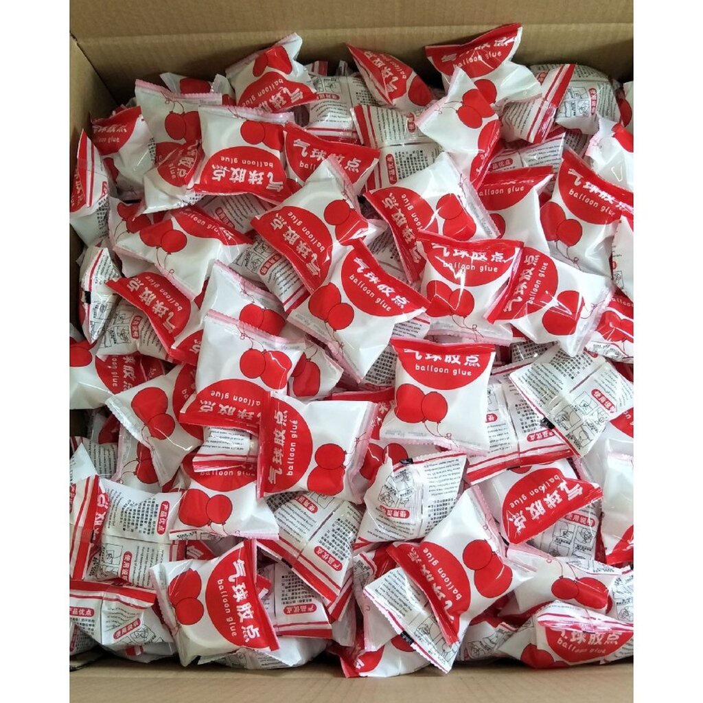 กาวติดลูกโป่ง กาวจุดเม็ดกระดุม ใช้ติดเพดานหรือผนัง มี100จุด - รูปที่ 3