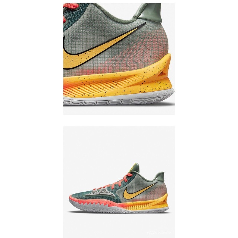 (ถุงเท้าฟรี) Nike Kyrie Low 4 Kyrie Irving Shoes NBA Basketball Shoes For Men Spike Original with B