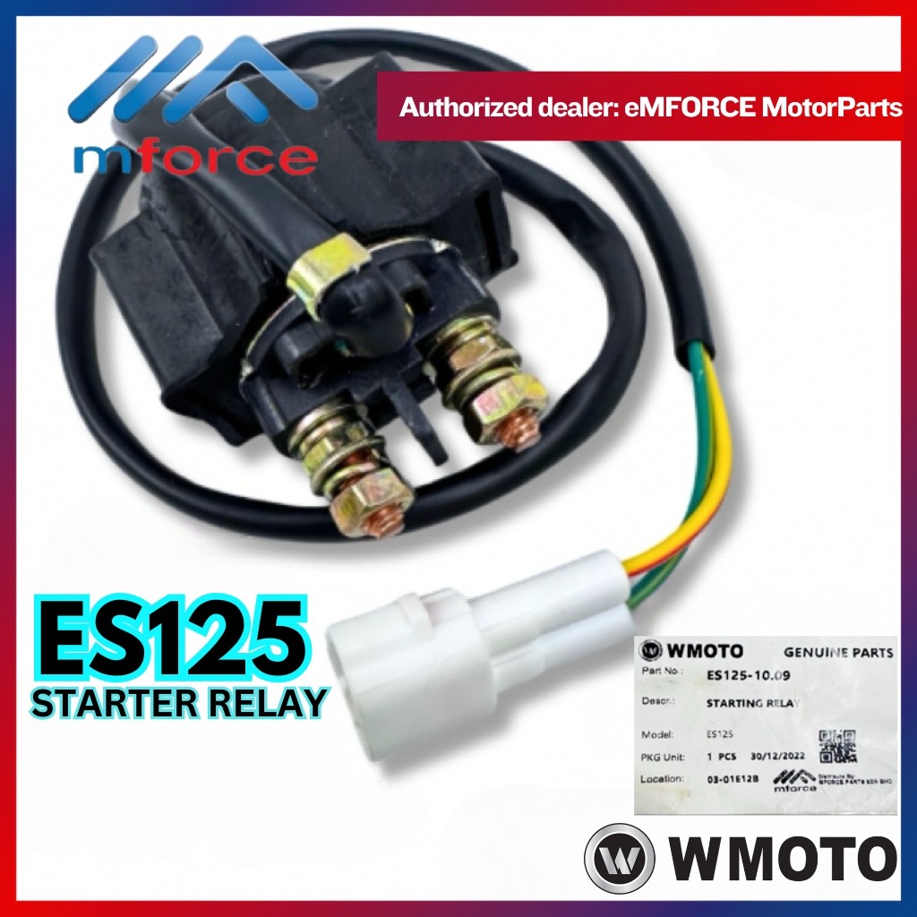 WMOTO ES125 STARTING RELAY START UP STARTER RELAY ES125-10.09 WMOTO