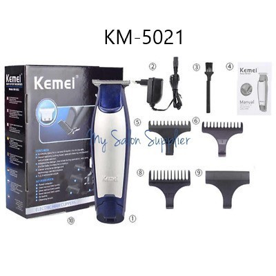 ปัตตาเลี่ยนตัดผม USB / สายไฟ ยี่ห้อ KM-5021