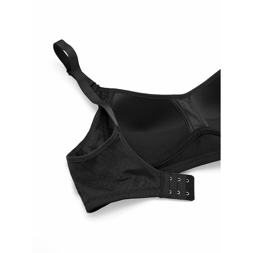 Sabina Habpy Adult Level 1 เสื้อชั้นใน ไร้โครง รหัส HBO24029BK - สีดำ - รูปที่ 2