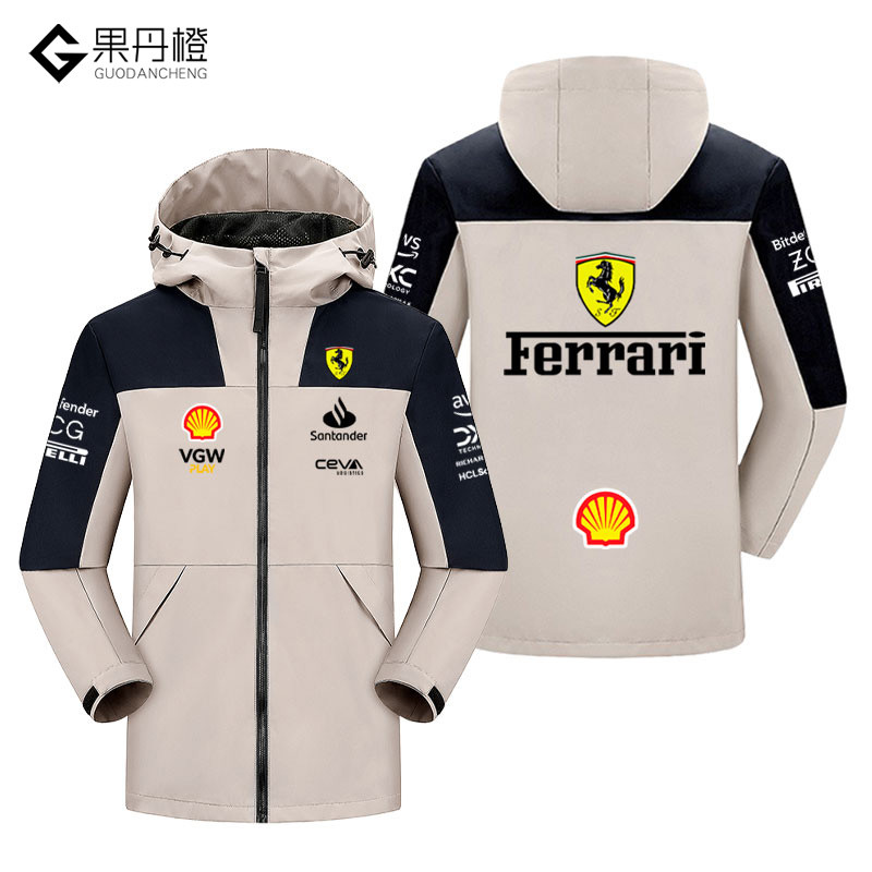 F1 Racing Jacket Jacket Men Patchwork Jacket เสื้อผ้าปรับแต่ง Leclair Racing Jacket Jacket