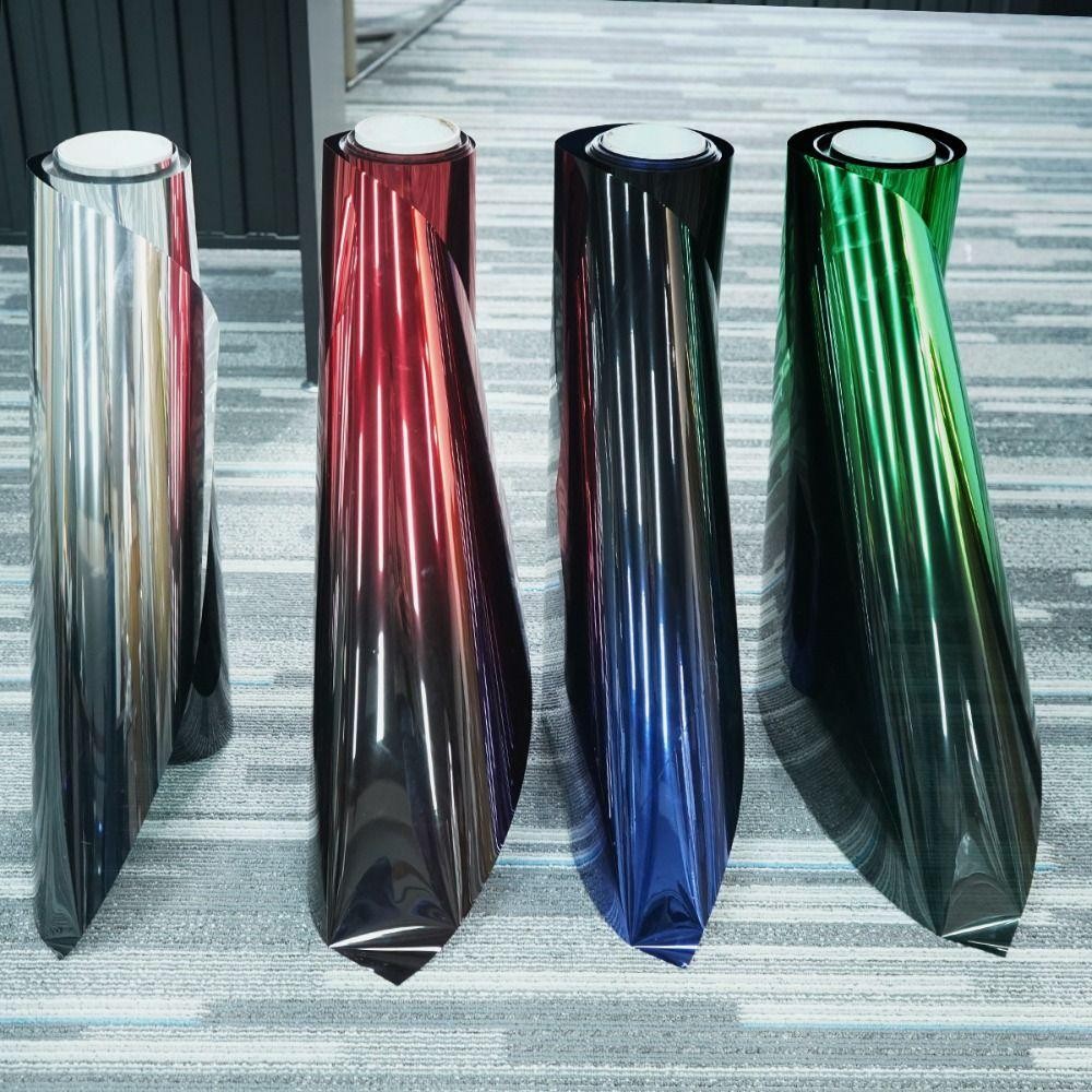 ความสวย 2/ ฟิล์มติดรถยนต์,อุปกรณ์ภายนอกไล่ระดับสีฟิล์มเปลี่ยนสี,ฉนวนกันความร้อนคุณภาพสูง ยูวี ปกป้องหน้าต่าง โทนสี กระจกหน้าด้าน - รูปที่ 5