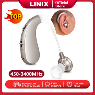 Linix Alat Bantu Dengar Orang Tua / Isi Ulang / Fungsi Ganda Frekuensi Tinggi Dan Rendah / Empat Tingkat Volume / Alat Bantu Dengar / Asli Rechargeable Digital Alat Pendengaran