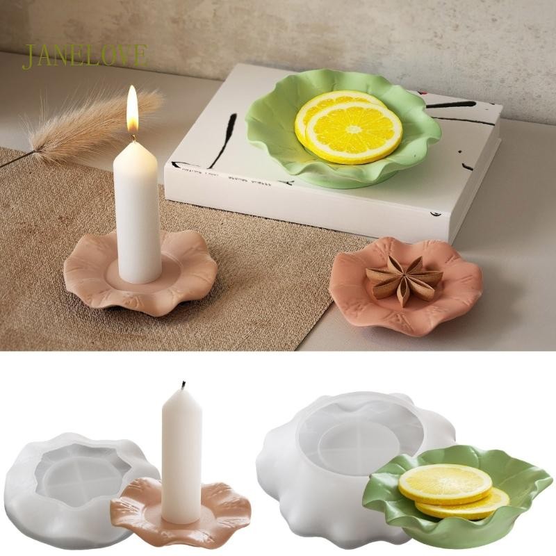Jlove ใช้งานง่ายแม่พิมพ์ซิลิโคน Creating ตกแต่งถาด Moulds ที่มีรูปร่างใบที่ไม่ซ้ํากันเหมาะสําหรับเครื่องประดับแผ่น Makin