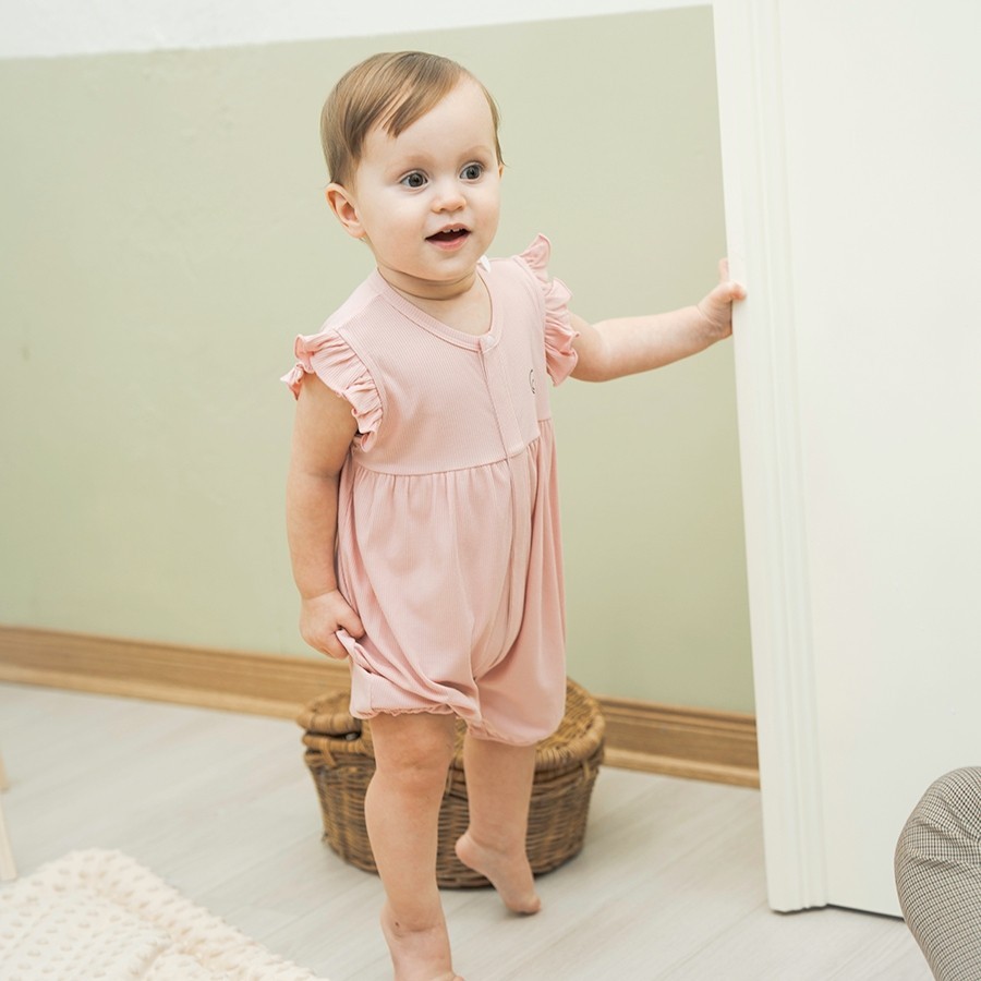 Bubaby (1M-12M) ชุดบอดี้สูทกลางต้นขาแขนสั้นสําหรับเด็กชายและเด็กหญิง - BSR230203 - บีเอสอาร์230204 |