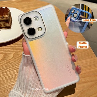 เคส OPPO Reno 8Z 5G Reno5 Reno6 Reno8T 5Gโทรศัพท์มือถือ กันกระแทก พร้อมฟิล์มเลนส์กล้อง สําหรับ A9 A5 FindX3Pro FindX5Pro