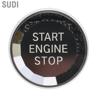 Sudi Car Ignition Button Cover Engine Start Stop Trim Dust Proof for Cars