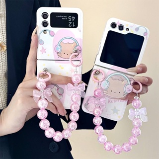 เคสโทรศัพท์มือถือแบบนิ่ม TPU กันกระแทก ลายการ์ตูนน่ารัก สําหรับ Samsung galaxy Z FLIP 3 Z FLIP 4 Z FLIP 5 ZFlip5 Z Flip4 ZFlip3