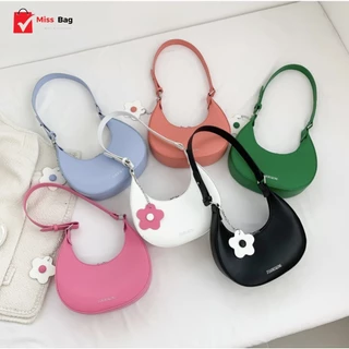 【ลดล้างสต๊อก】miss bag fashion กระเป๋าคล้องไหล่ผู้หญิ งกระเป๋าสะพายข้าง D-1429