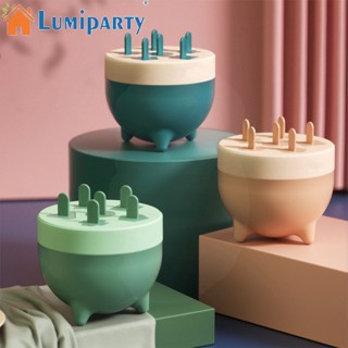 Lumiparty แม่พิมพ์ไอศกรีม ไอศกรีม สีตัดกัน สร้างสรรค์ สําหรับครัวเรือน