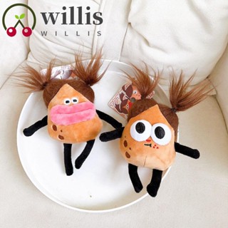 Willis ตลก ปากใหญ่ พวงกุญแจ ของขวัญ แฟชั่นสร้างสรรค์ ตาโต ตุ๊กตายัดไส้กรอก ตา คาวาอี้ ปาก สําหรับเด็ก ตกแต่งกระเป๋าเป้สะพายหลัง