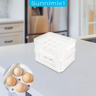 [Sunnimix1] กล่องใส่ไข่ สําหรับตู้เย็น