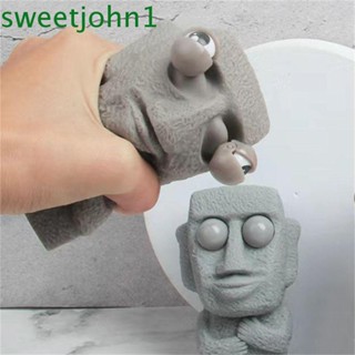 Sweetjohn ของเล่นคลายเครียด รูปดวงตา สําหรับเล่นคลายเครียด