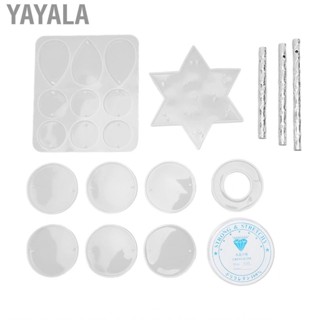 Yayala Silicone Wind Chime Mold Pentagram Craft for Art Decorations