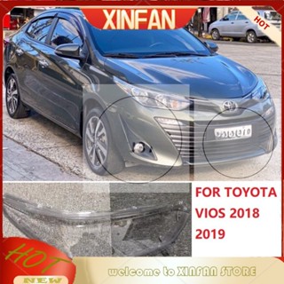 Xinfan ฝาครอบเลนส์ไฟหน้า สําหรับ TOYOTA VIOS 2018 2019