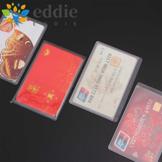 ซองใส่บัตรเครดิต PVC แบบใส 26EDIE ป้องกันแม่เหล็ก