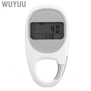 Wuyuu 3D Step Counter Power Saving Mode Clear LCD Display Simple