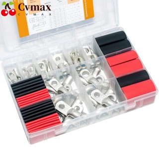 Cvmax อุปกรณ์ขั้วต่อแบตเตอรี่ ทองแดง ทองแดง AWG 8 6 4 2 100 ชิ้น