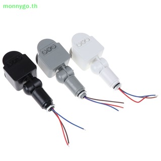 Monnygo 180° สวิตช์ไฟ LED อินฟราเรด ตรวจจับการเคลื่อนไหว PIR ติดผนัง 110V~265V
   Th