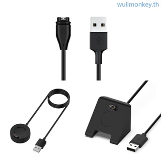 Wu อะแดปเตอร์แท่นชาร์จแม่เหล็ก USB แบบพกพา สําหรับ Fenix 7 7S 7X EPIX-