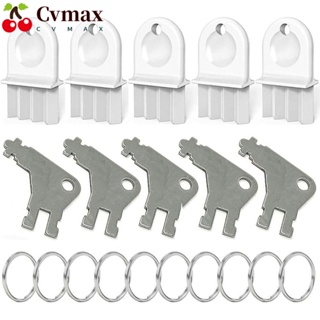 Cvmax เครื่องจ่ายกระดาษทิชชู่ ขนาดเล็ก สีขาว แบบเปลี่ยน