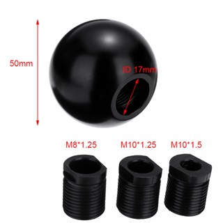 Round Ball Shape Shift Knob Manual Transmission Gear Shifter with Adapter