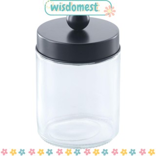 Wisdomest โหลแก้วน่ารัก สําหรับใส่จัดเก็บของในห้องน้ํา