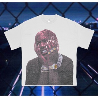 [S-5XL]ผ้าฝ้าย 100% เสื้อยืด Lil YACHTY X01