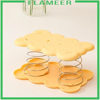[Flameer] กล่องทิชชู่ แบบสปริง ยกอัตโนมัติ ยืดหยุ่น สําหรับห้องน้ํา รถยนต์