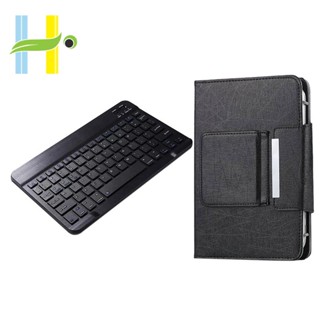 เคสแท็บเล็ต พร้อมคีย์บอร์ดไร้สาย และเคสแท็บเล็ต สําหรับ Teclast M40 P20HD ALLDOCUBE IPlay20 PRO 10.1 นิ้ว