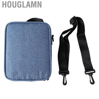 Houglamn Finger Piano Case  Blue Delicate Oxford Cloth Simple Thumb Bag with Strap for Performances