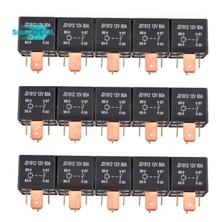 Utzn&gt; รีเลย์รถยนต์ กันน้ํา 4Pin DC 24V 12V 80A JD1912