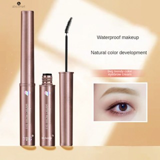 Bvg ครีมทาคิ้วกึ่งถาวรธรรมชาติสามมิติกันน้ำ Sweat-proof Eyebrow Powder สีน้ำตาลแต่งหน้าเริ่มต้น TECH3