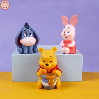 Home ตุ๊กตาฟิกเกอร์ การ์ตูนดิสนีย์ Winnie The Pooh Tigger Piglet สําหรับตกแต่งเค้กวันเกิด 10 ชิ้น