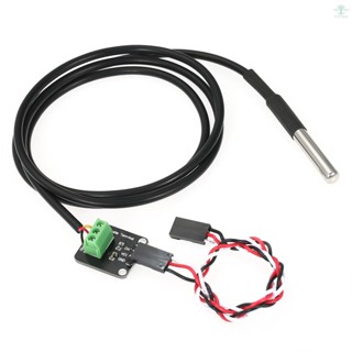 DS18B20 Temperature Sensor Module Stainless Steel Temperature Probe Waterproof Temperature Sensor Module Kit Temperature Probe &amp; Sensor Replacement for Arduino