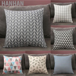 Hanhan Home Pillow Case Sofa Cushion Accessories Linen Nordic Style Daily Use Textiles