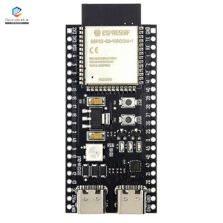 บอร์ดทดลอง ESP32 ESP32-S3 WiFi และบลูทูธ IoT Dual Type-C ESP32-C6-DevKitC-1 1 ชิ้น