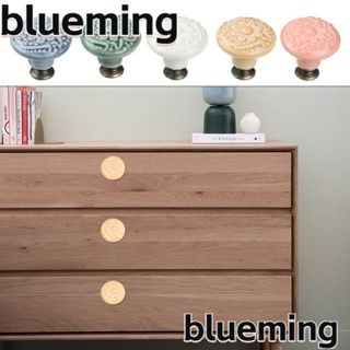 Blueming2 ที่จับลิ้นชักเซรามิค ทรงกลม สไตล์วินเทจ