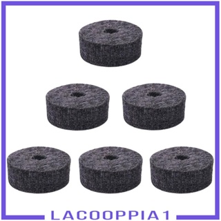 [Lacooppia1] แผ่นฉาบผ้าขนสัตว์ ทรงกลม แบบนิ่ม สีเทา แบบเปลี่ยน 8 ชิ้น 8 ชิ้น