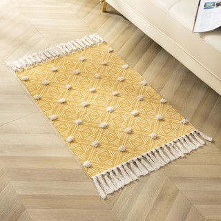 Living Room Washable With Tassels Entrance Anti Slip Balcony Nordic Style Area Rug